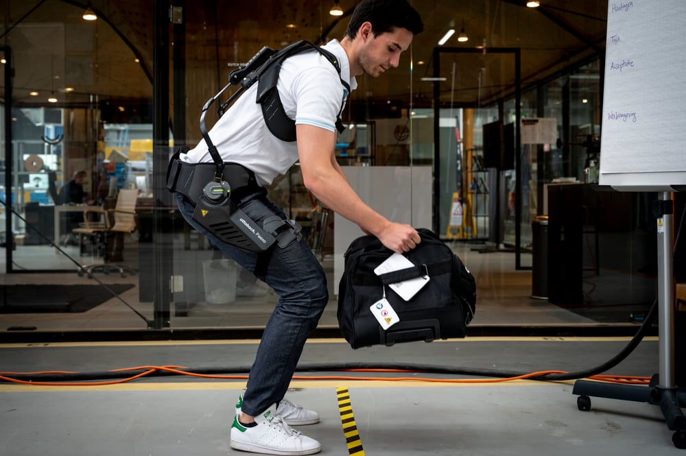 Pre-tec / Ottobock passive back exoskeleton