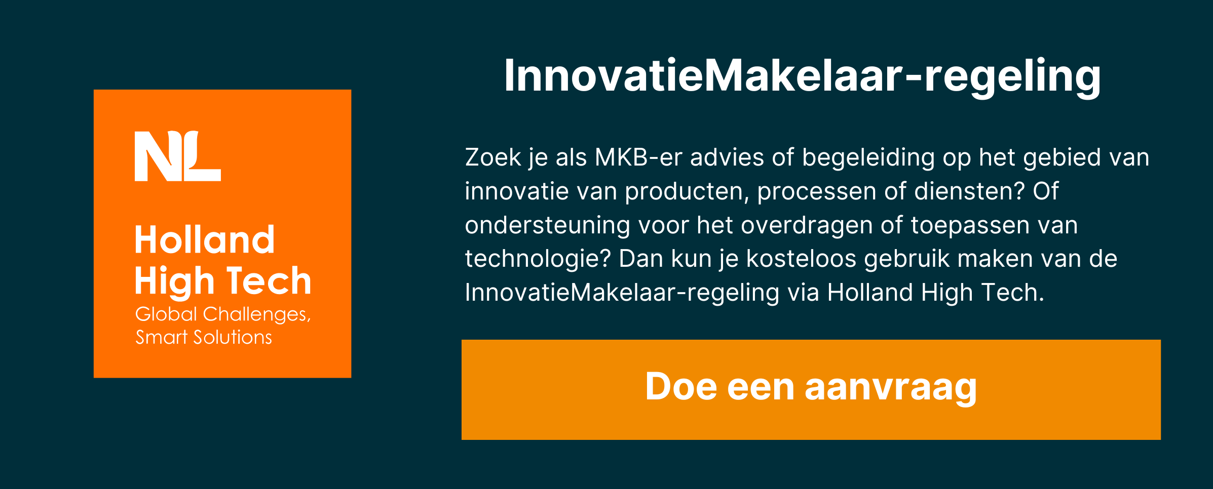Aanvraag innovatiemakelaar MKB