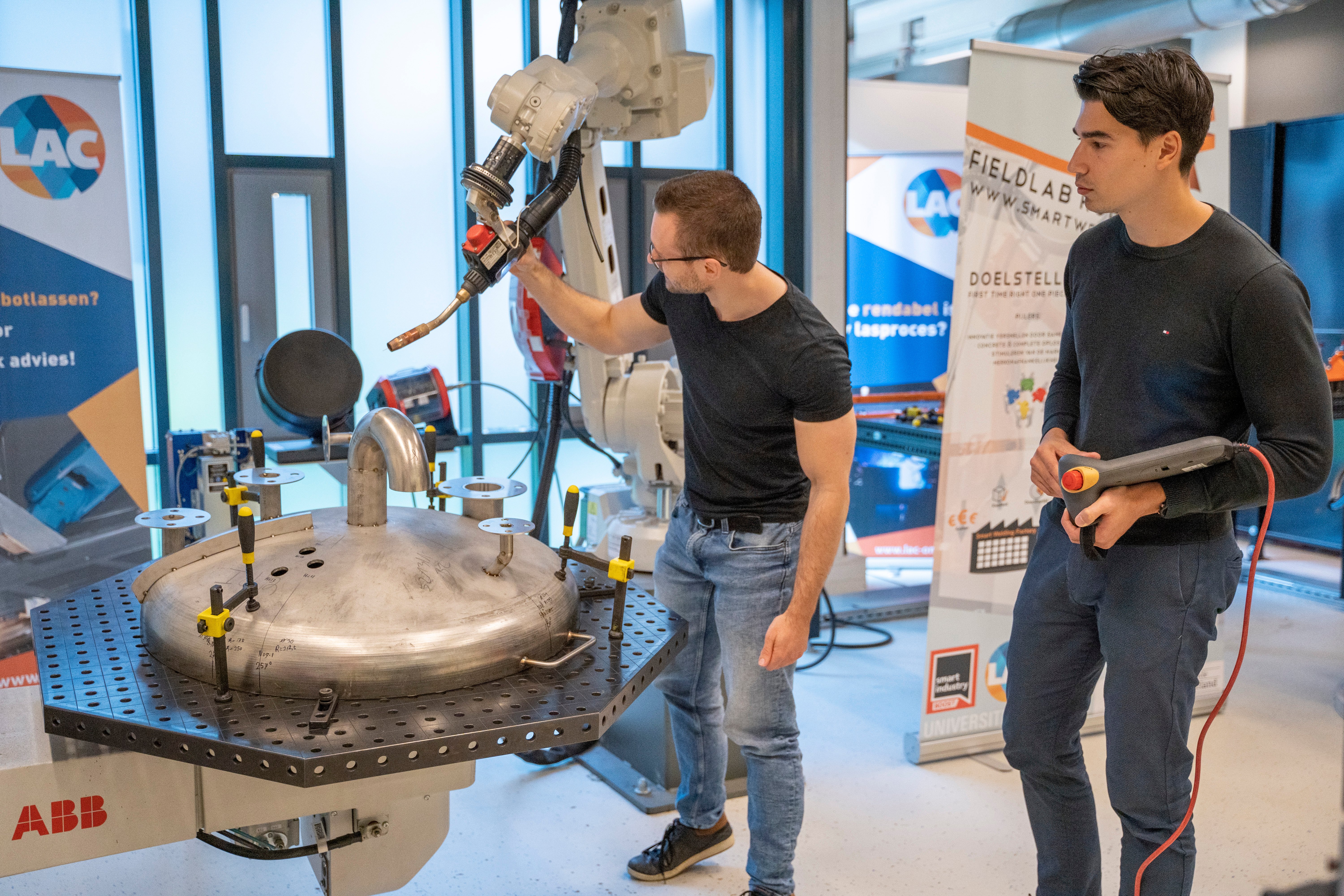 LAC simulatie lasrobot 2