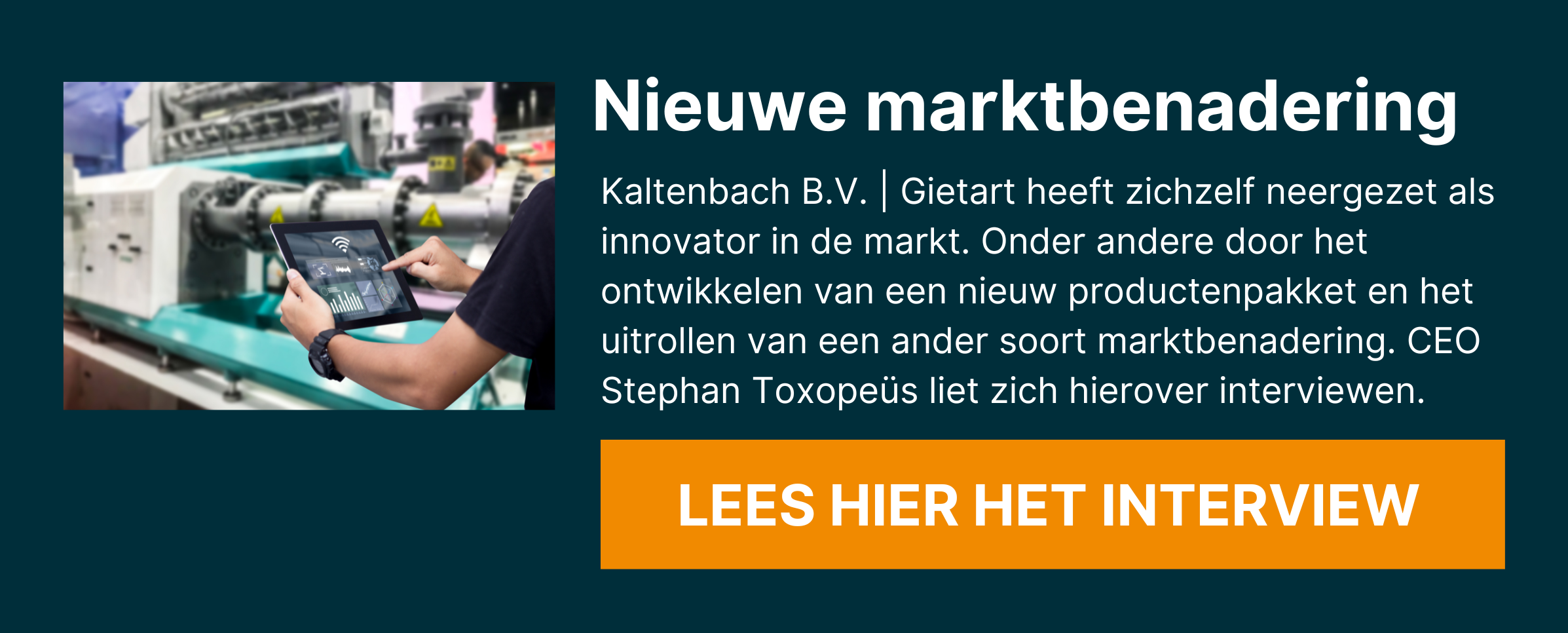 sales tool voor Kaltenbach